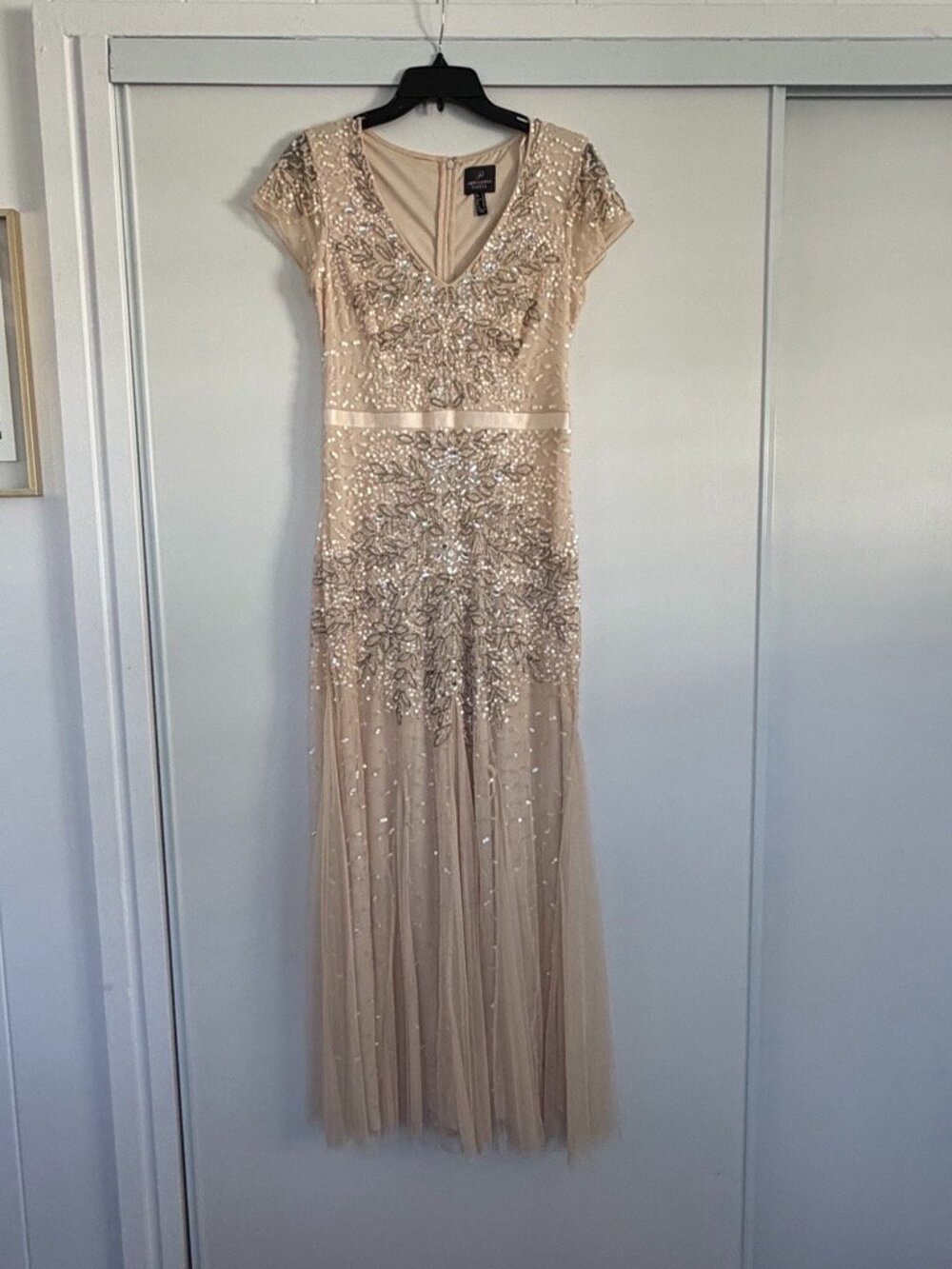 Adrianna Papell beaded gown - Picture 2 of 12